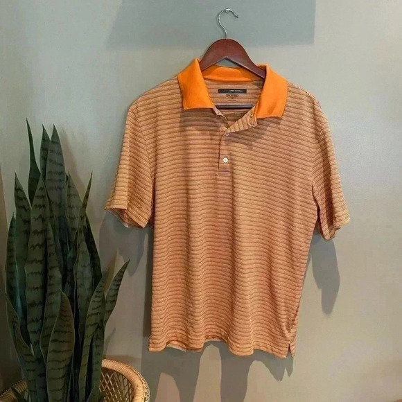 GREG NORMAN COLLECTION MENS POLO - Picture 1 of 6
